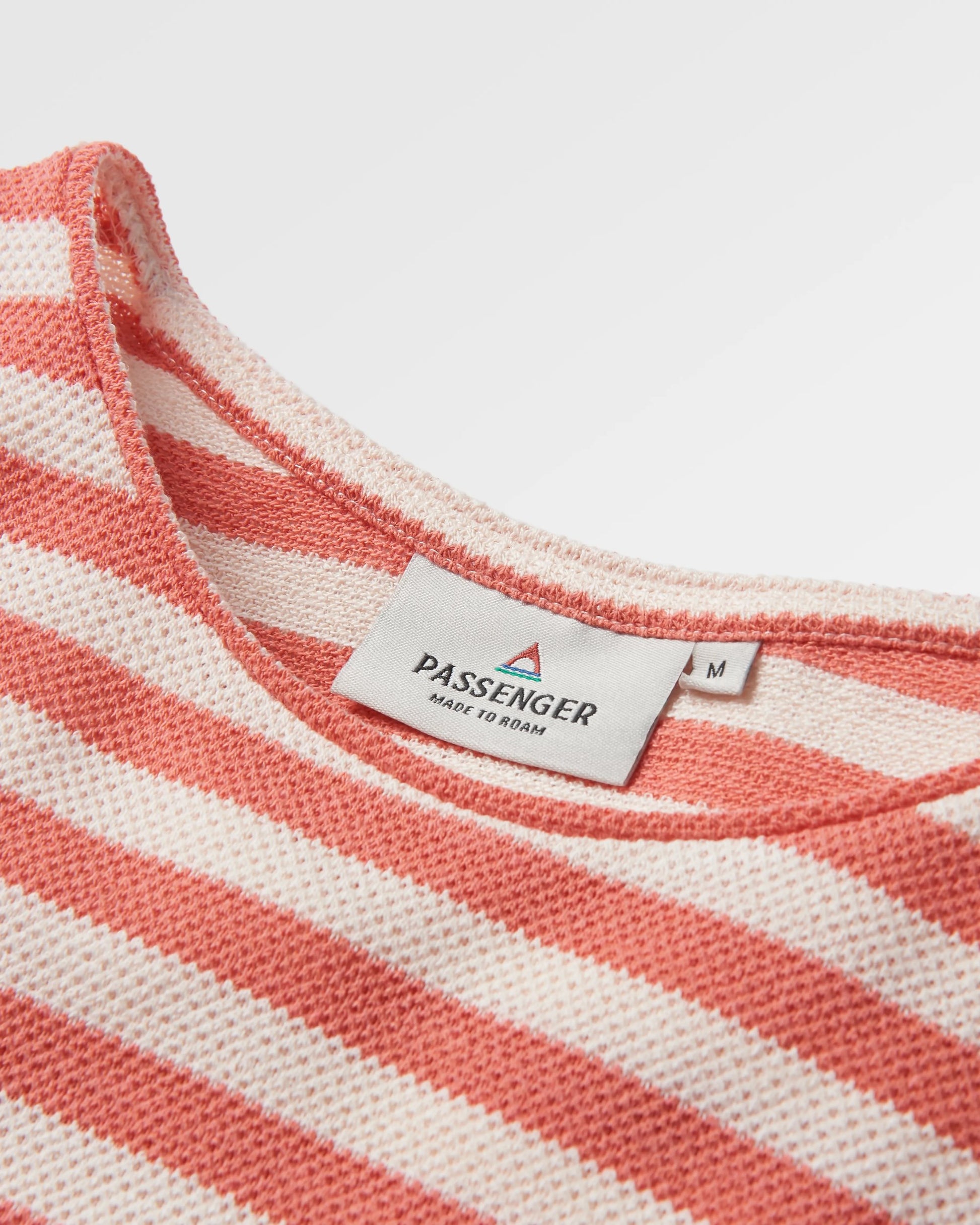 Panorama Striped LS T-Shirt - Shell Pink Stripe