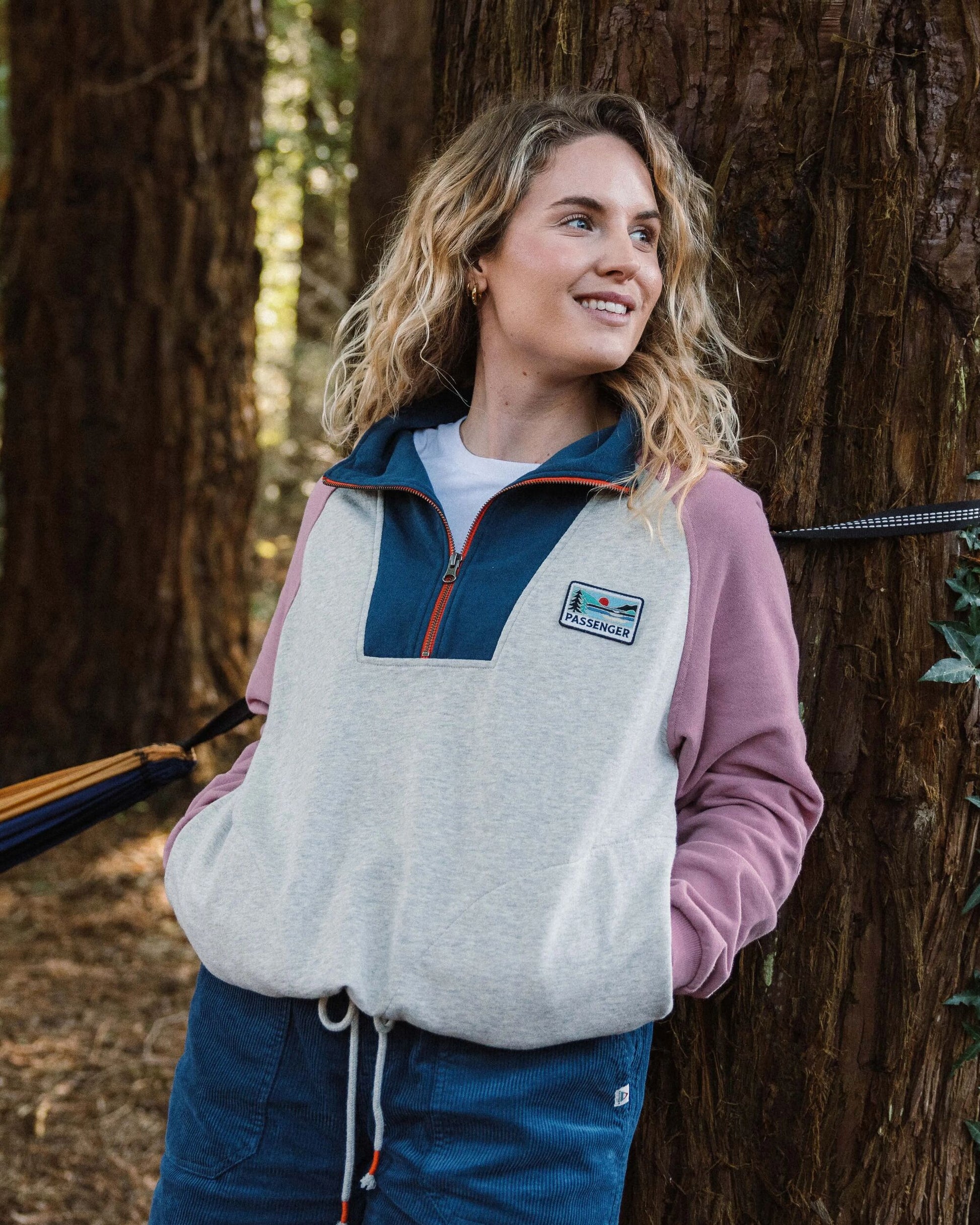 Jazz Smock Sweatshirt - Grey Marl - Lifestyle