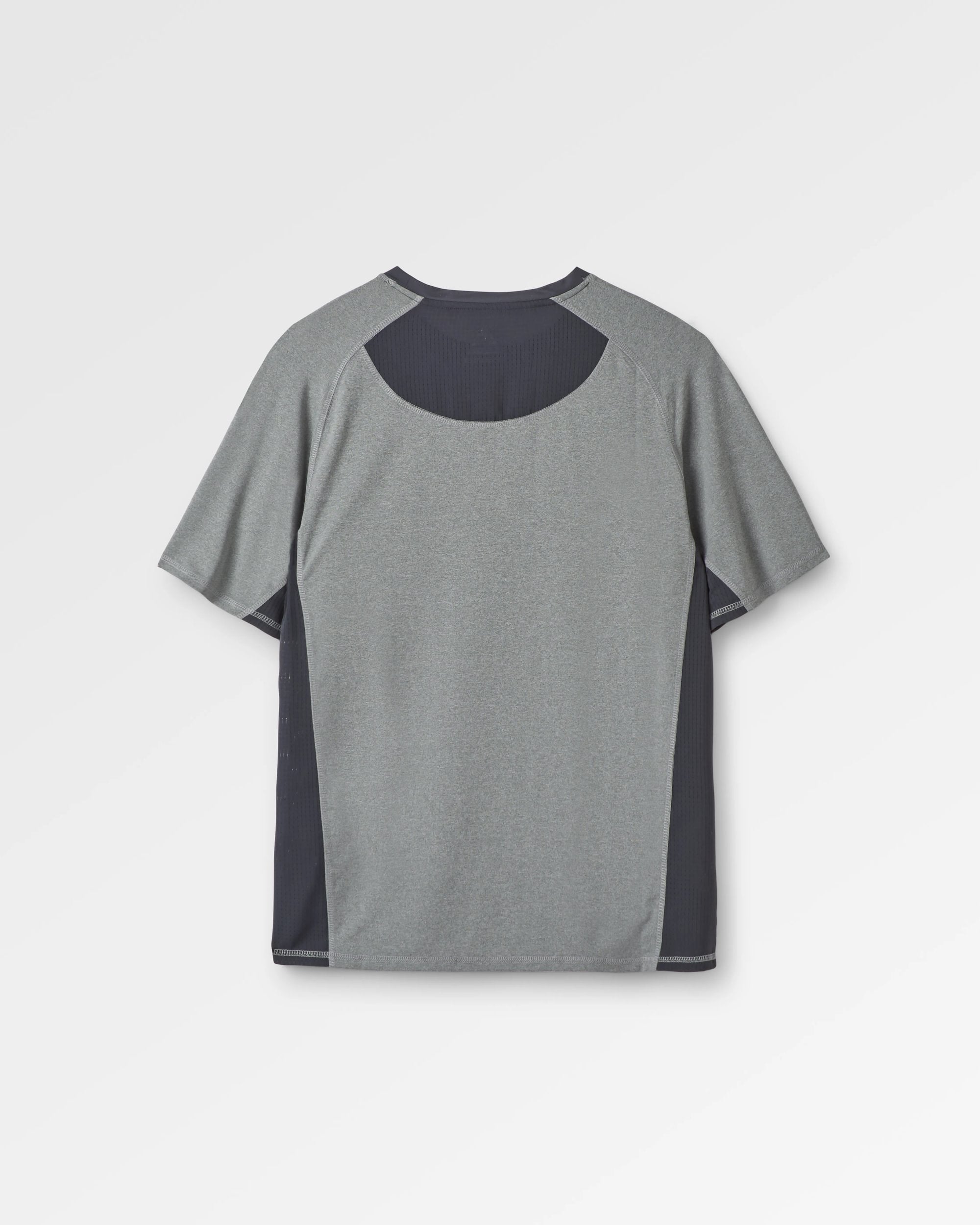 Cool Down Active T-shirt - Grey Marl - Flatlay