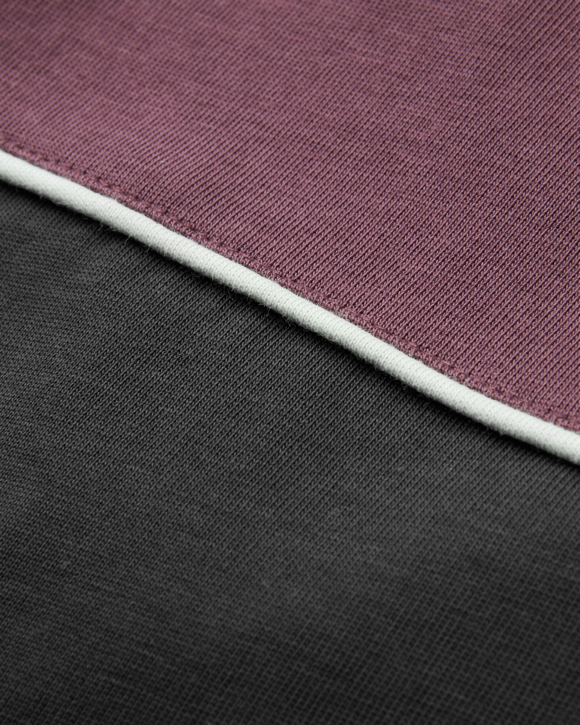 Pebble Relaxed Fit T-Shirt - Brambleberry/Faded Black - Flatlay