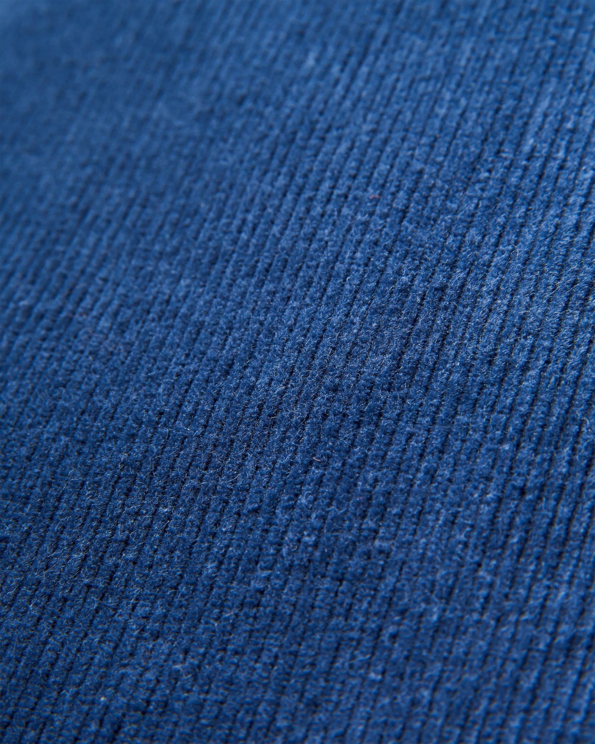 Someday Organic Cotton Corduroy Trouser - Dark Denim - Flatlay