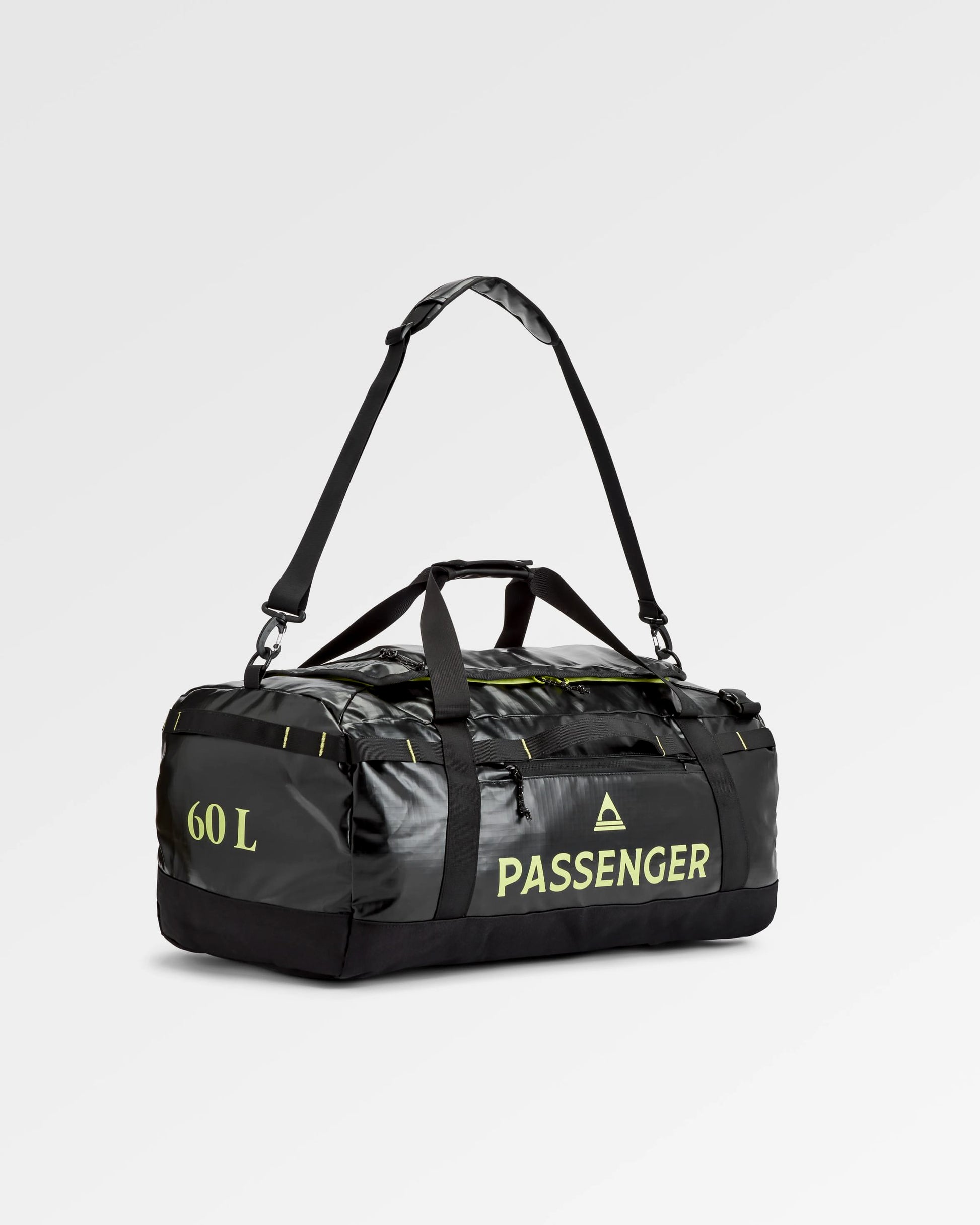 Roamer Recycled 60L Duffel Bag - Black