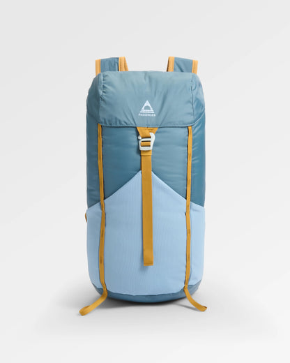 Travelscape Light 24L Backpack - Stormy Blue - Flatlay
