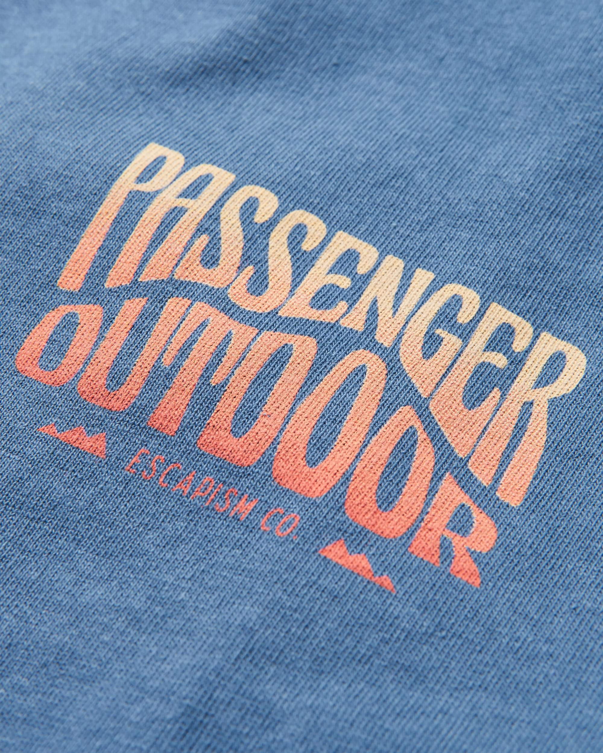 Yuca Recycled Cotton Vest - Dark Denim - Flatlay