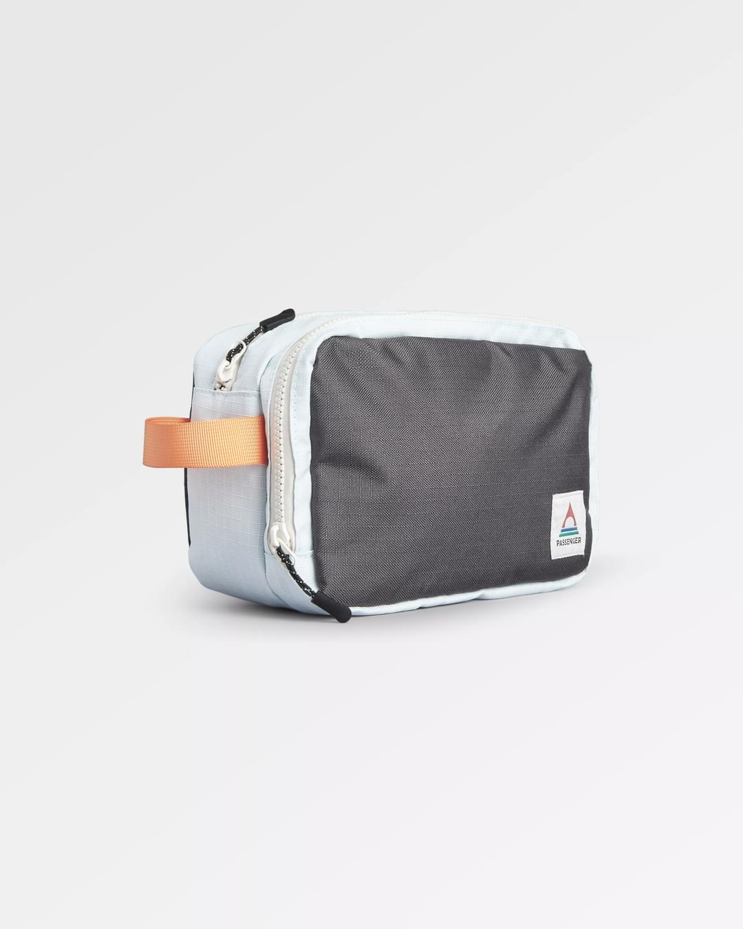 Travel Recycled Wash Kit - Grey Olive/ Surf Spray - Flatlay