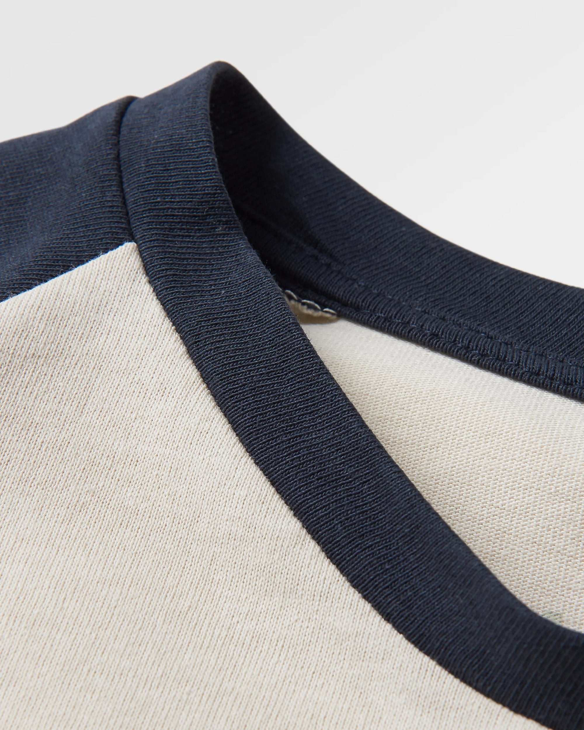 Wilds Recycled Cotton Oversized LS T-Shirt - Deep Navy - Flatlay