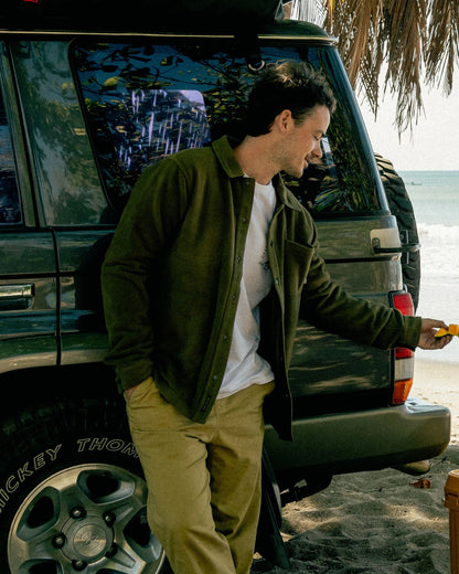 Adapt Polartec® Overshirt - Dark Olive - Lifestyle