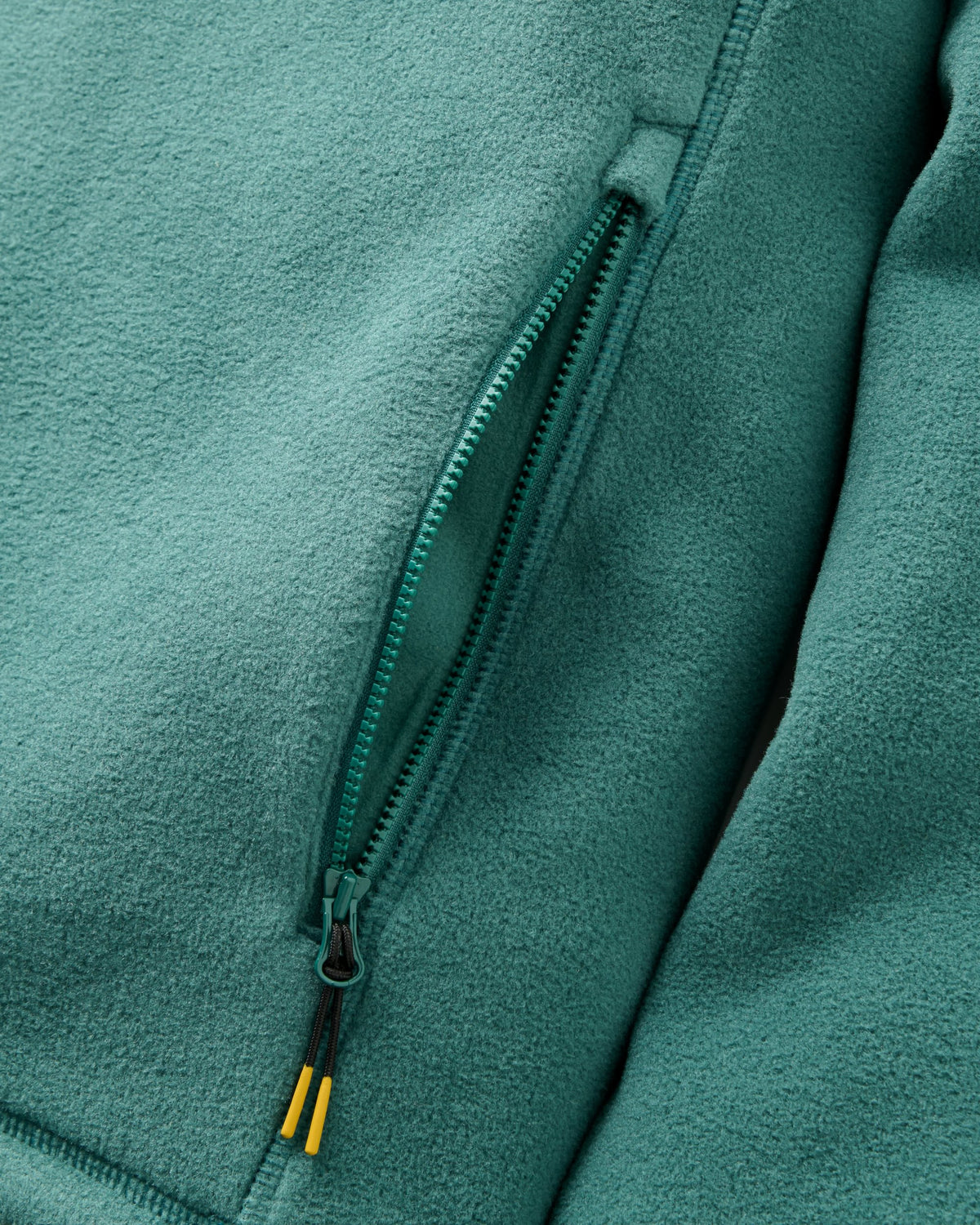 Sierrascape Men's Polartec® Fleece Hoodie - Deep Ocean - Flatlay