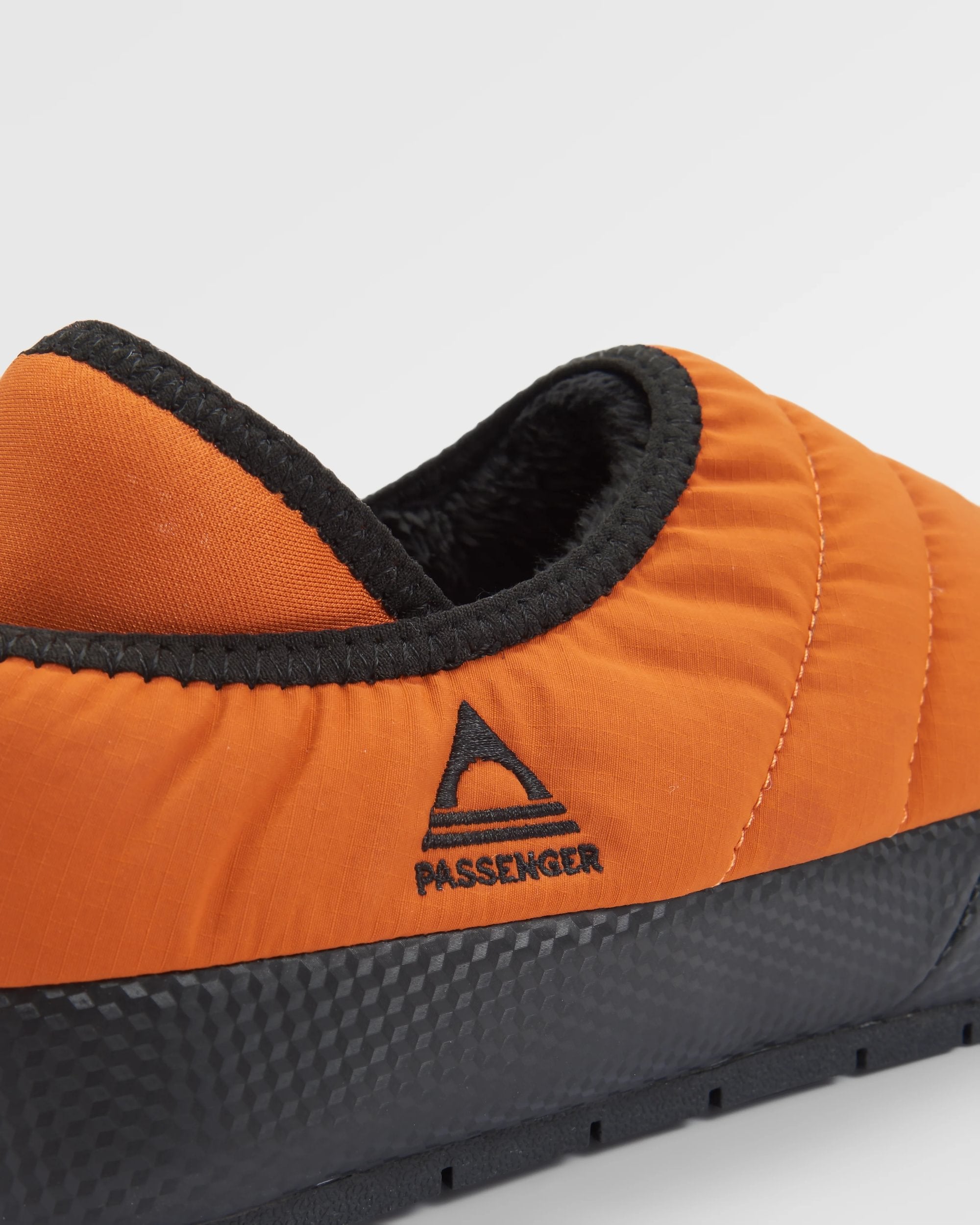 Hearth Men's Slipper - Sunset Orange - Flatlay