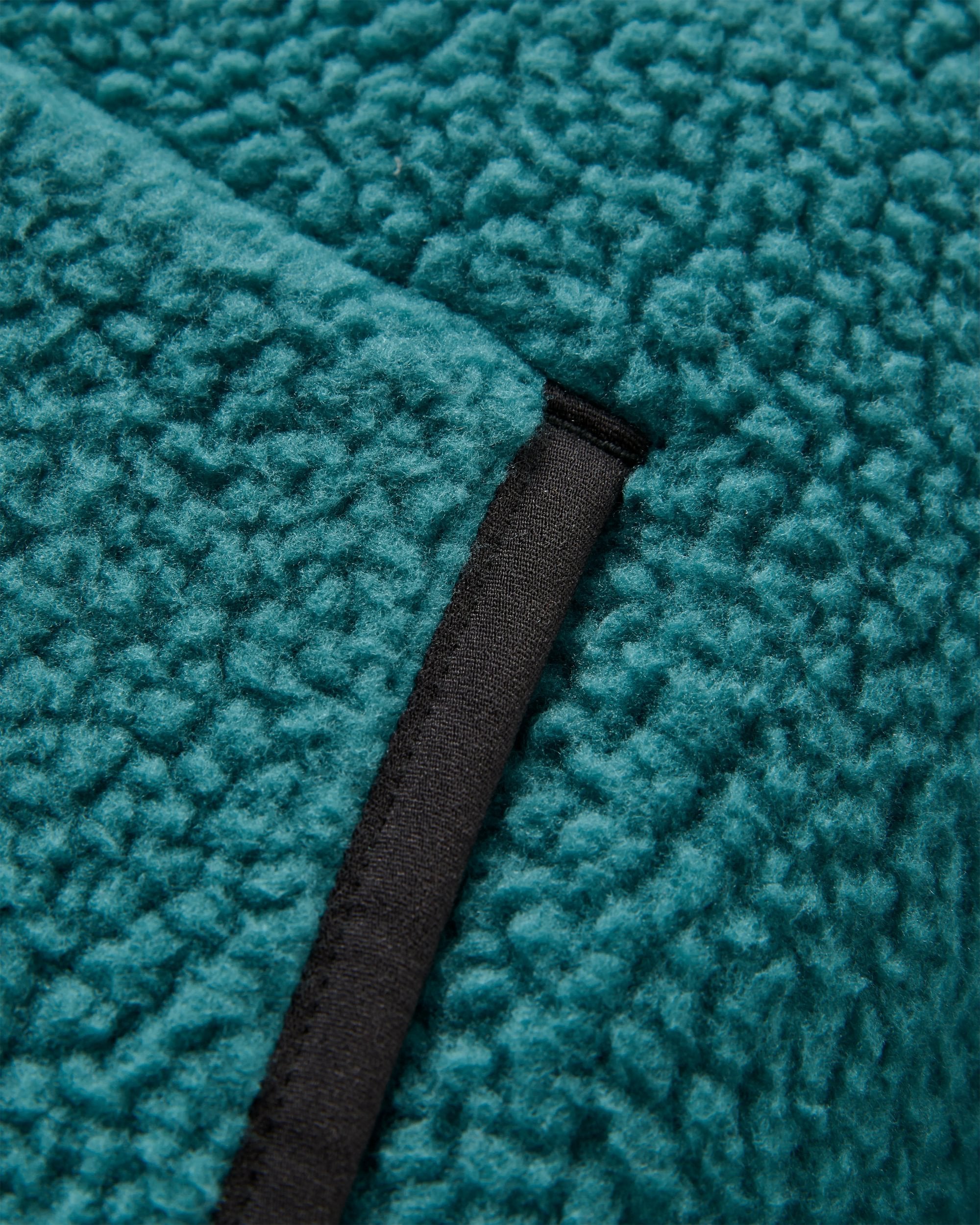 Reconnect Recycled Sherpa Fleece - Mediterranean - Flatlay