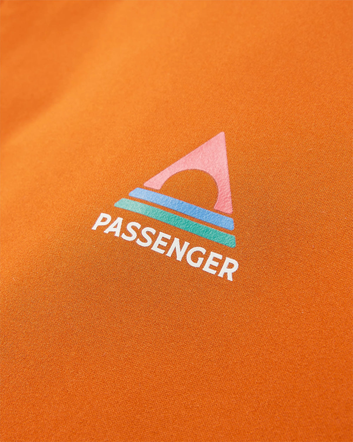 Five Season Waterproof Jacket - Sunset Orange - Flatlay