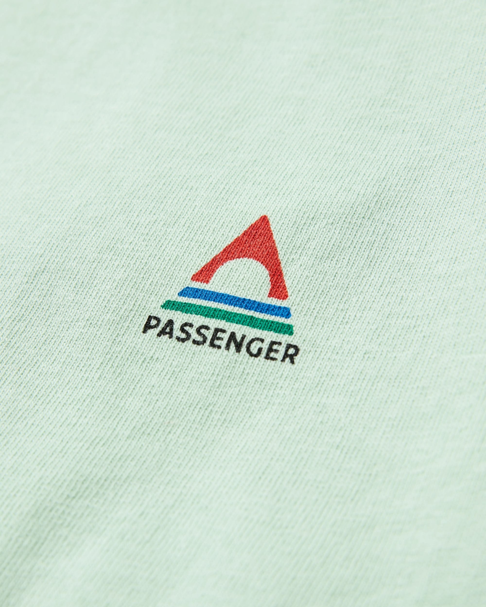 Classic Recycled Cotton T-Shirt - Spearmint - Flatlay