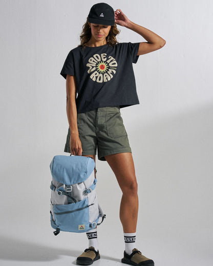 Easy Days Organic Cotton T-Shirt - Black - Studio Model