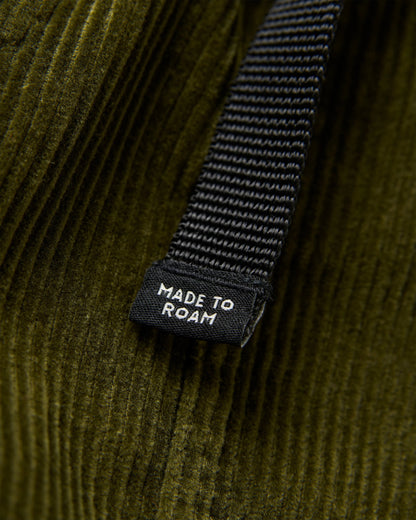 Shack Cord Short 2.0 - Khaki - Flatlay