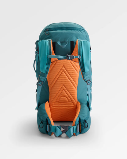 Odyssey 65L Backpack - Mediterranean - Flatlay