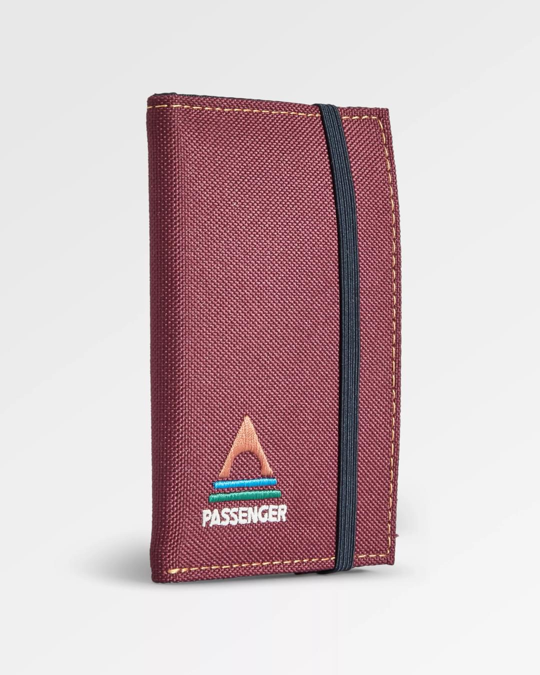 Essentials 2.0 Recycled Wallet - Burgundy - Flatlay
