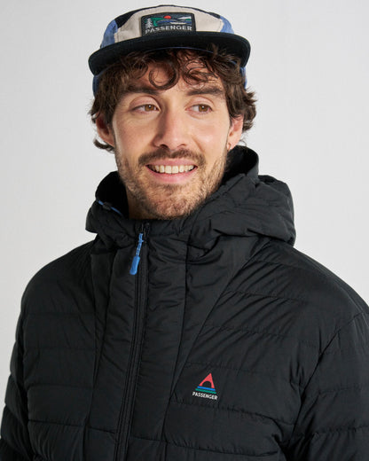 Ashland Down Recycled Jacket - Black - Studio Model