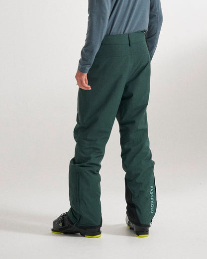 Snowscape Men's Recycled Pant - Dark Fern  - Studio Model