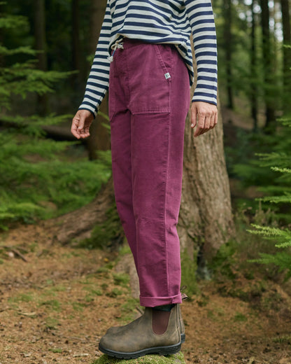 Avian Cord Trouser - Fig - Lifestyle