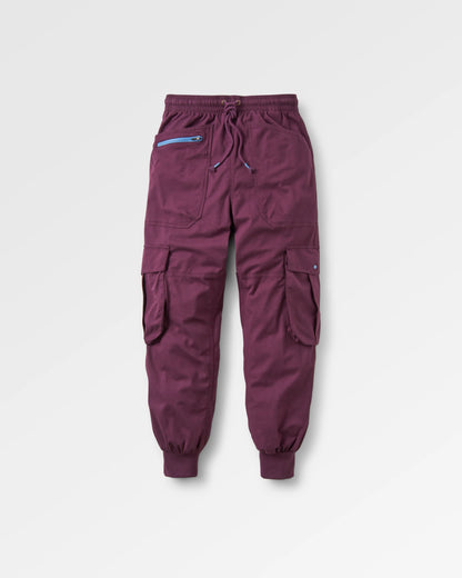 Hydrilla Organic Cotton Trouser - Deep Plum