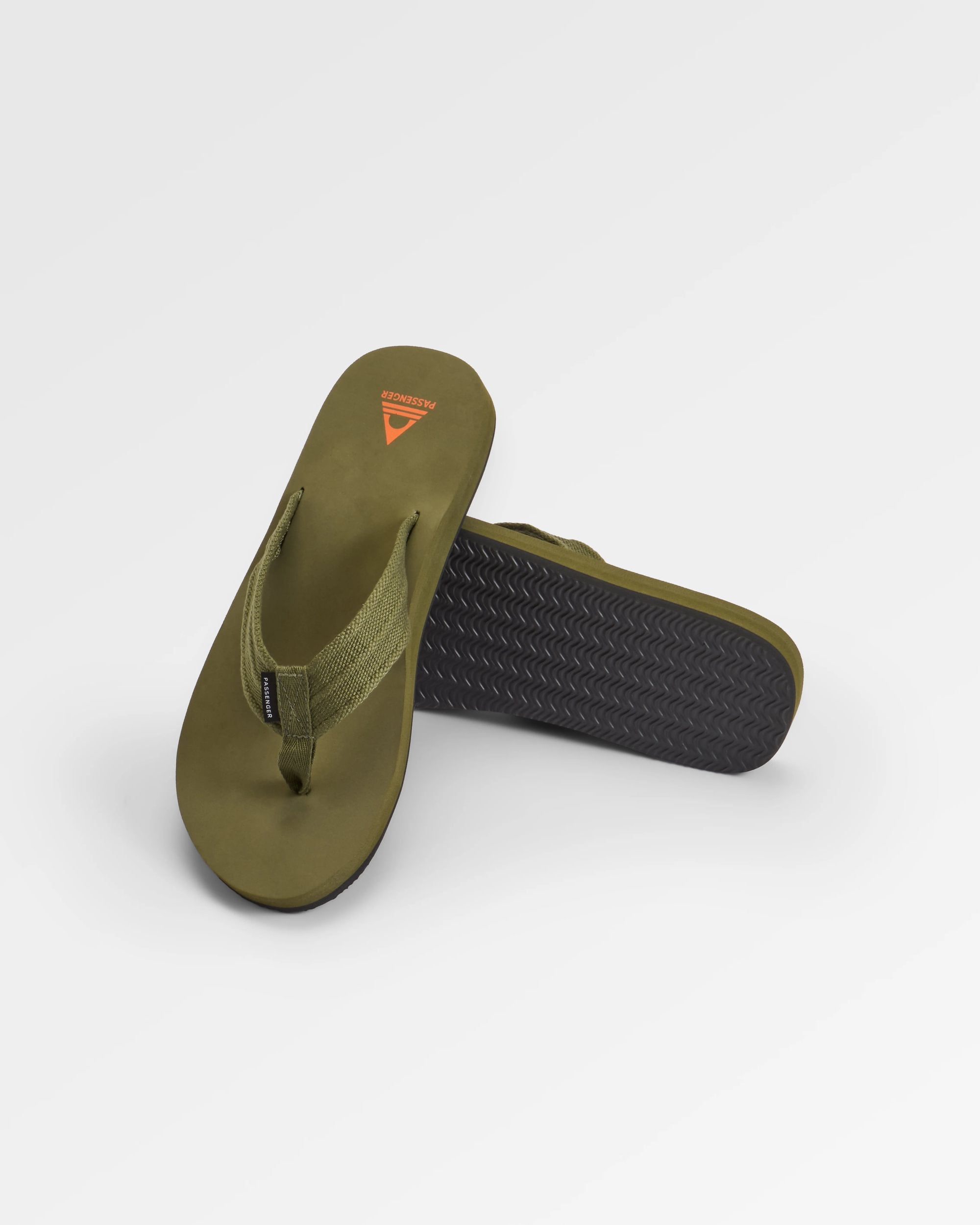 Santos Flip Flop 2.0 - Khaki - Flatlay
