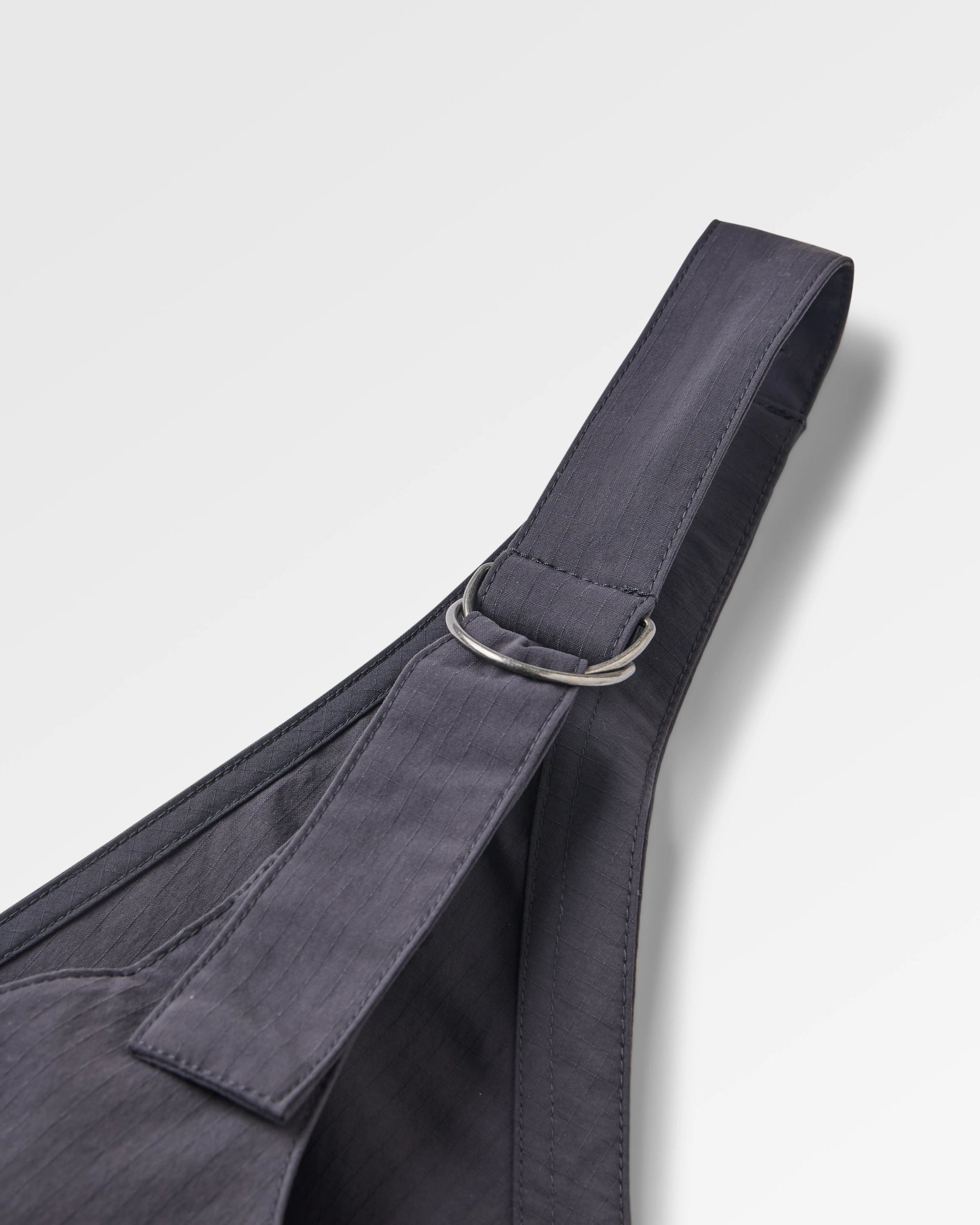 Refuel Ripstop Dungarees - Faded Black - Flatlay