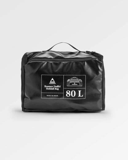 Roamer Recycled 80L Duffel Bag - Black