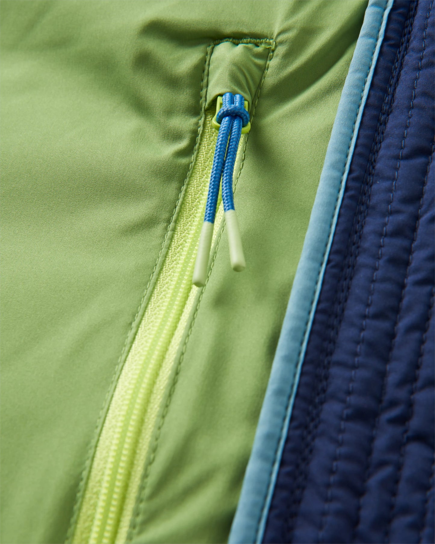 Northstar Down Recycled Jacket -  Rich Navy/Pear Green/Arctic