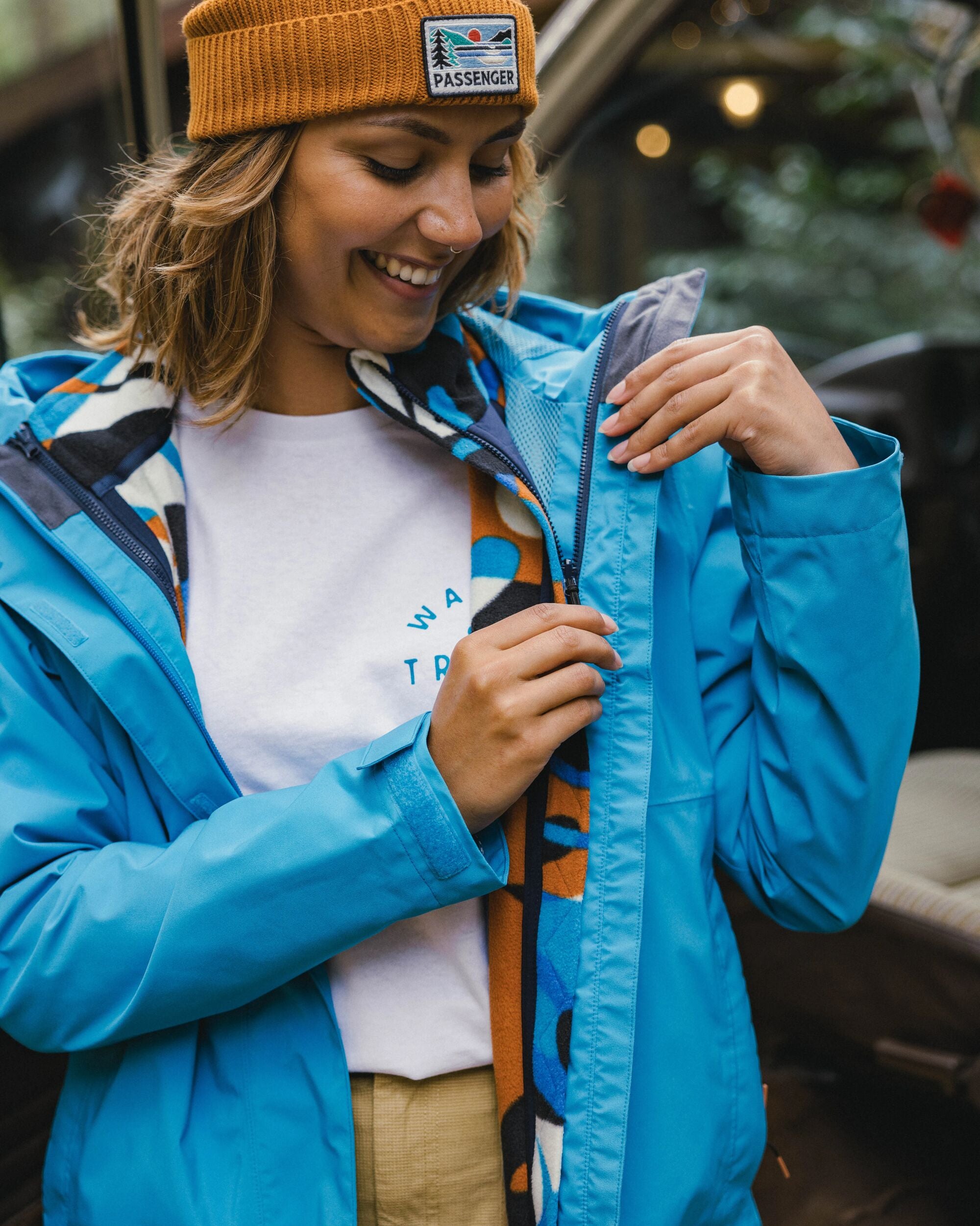 Breckenridge Recycled Waterproof 3 In 1 Jacket - Bluejay - Lifestyle