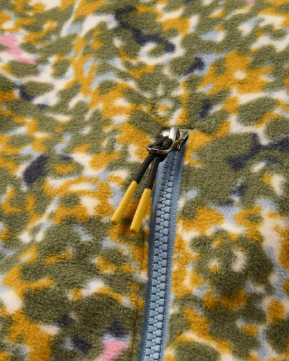 Ayla Micro Polartec® Fleece - Powder Camo Dusty Olive - Flatlay