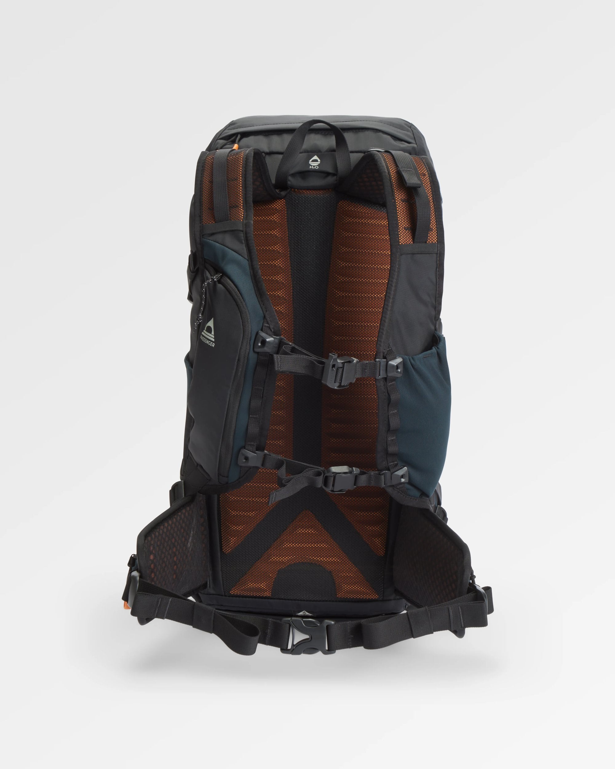 Trailscape Recycled 24L Backpack - Black - Flatlay