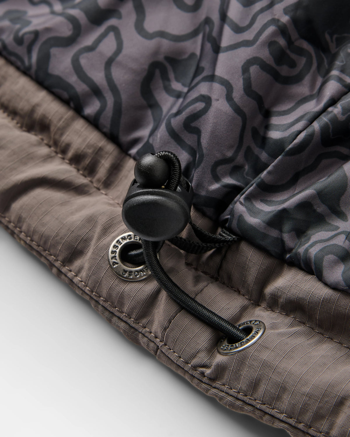 Oceanic Insulated Full Zip Jacket - Stormy Blue/Slate Grey - Flatlay