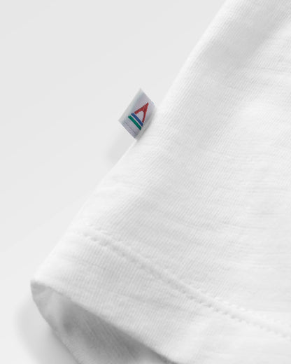 Rivergate Organic Cotton Top - White - Flatlay