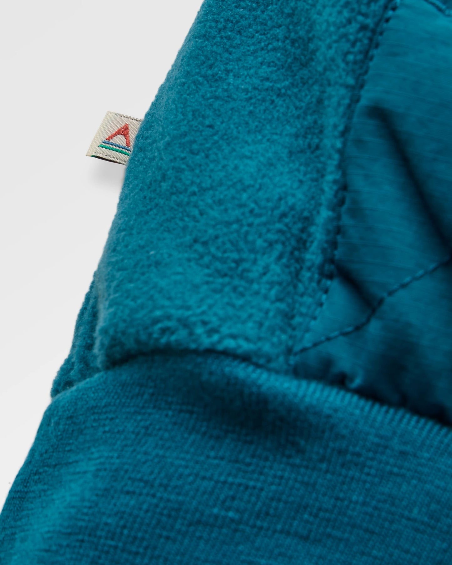 Bea Polar Fleece Smock - Adventure Tidal Blue - Flatlay