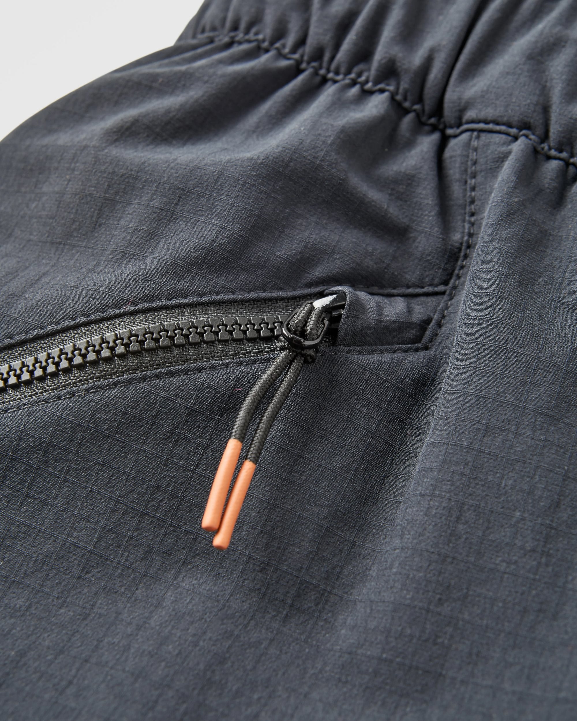 Stride Recycled Active Trail Short - Black - Flatlay