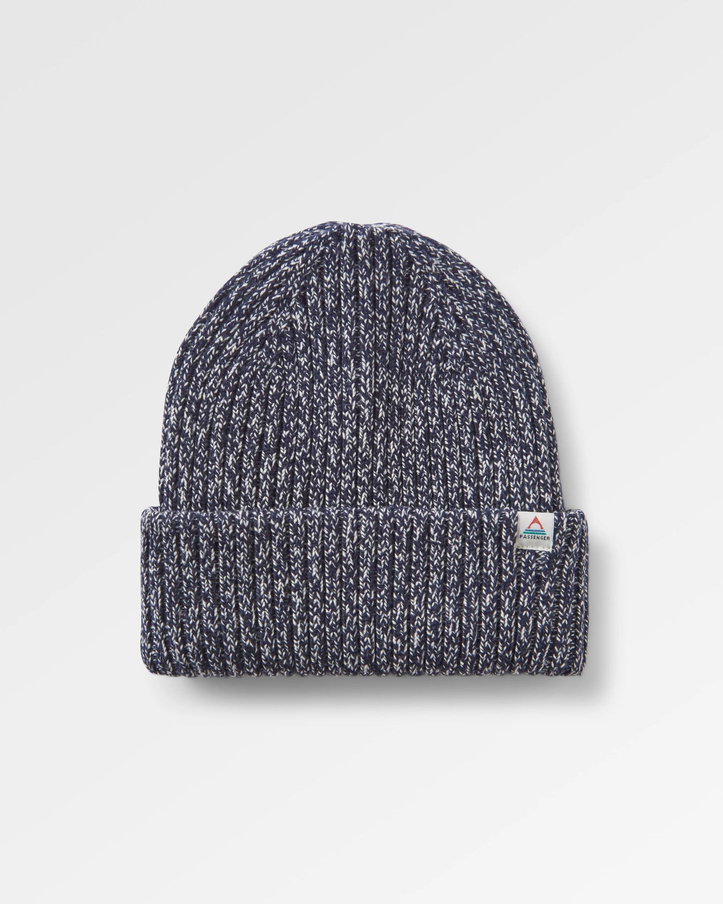 Fisherman Marl Beanie - Rich Navy