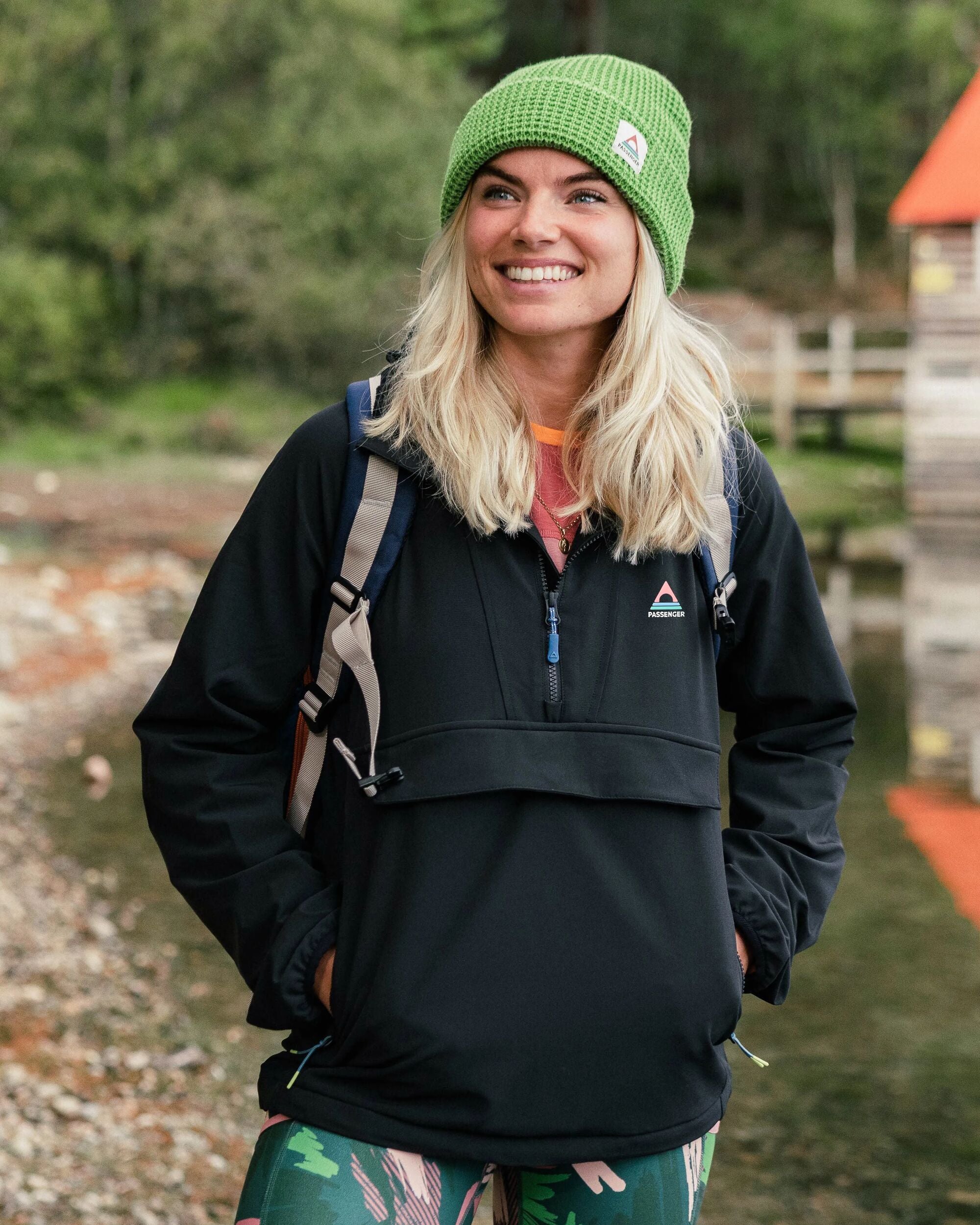 Ocean Softshell Anorak Schwarz – Passenger