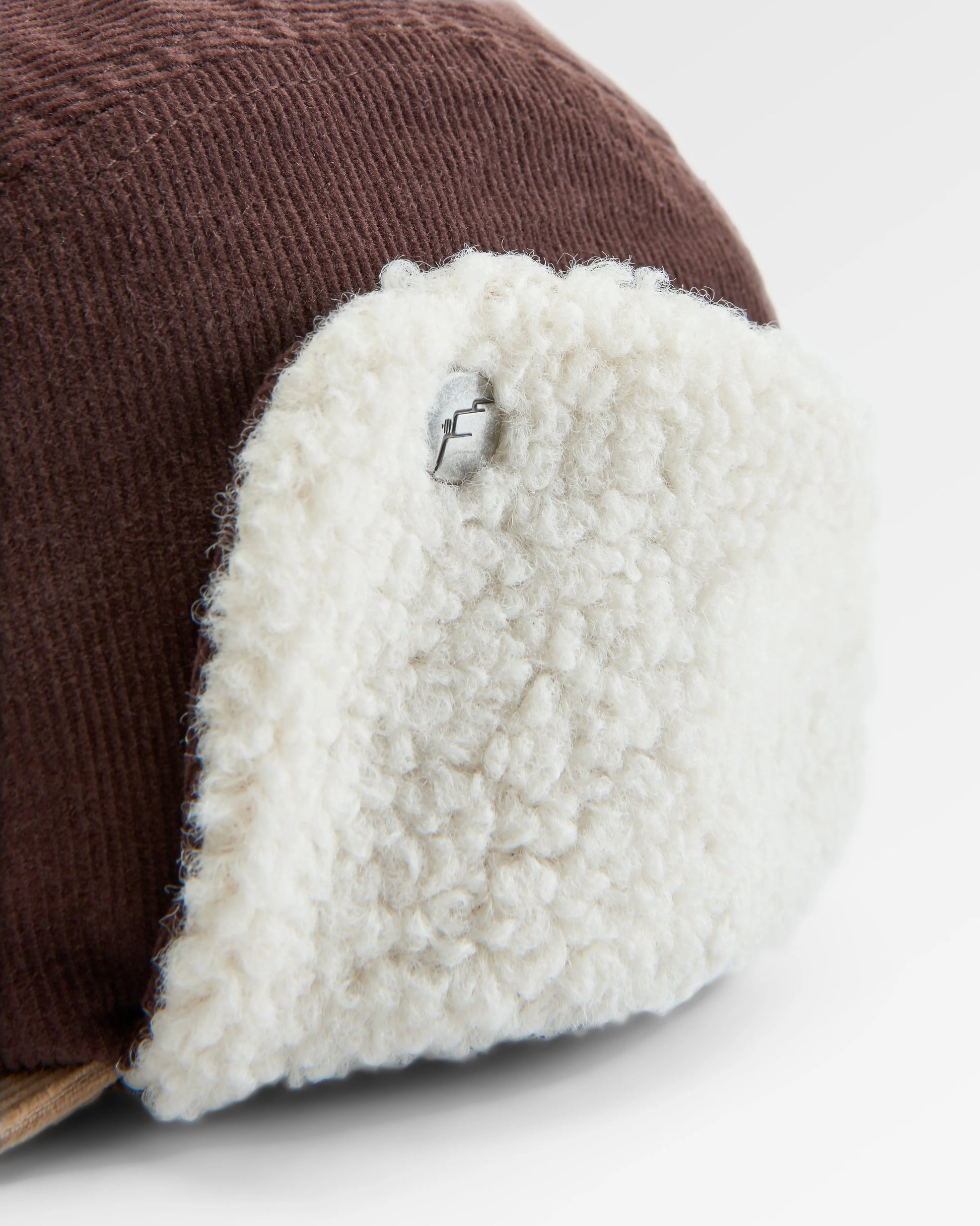 Daytime Recycled Cotton Sherpa Lined Hat - Java