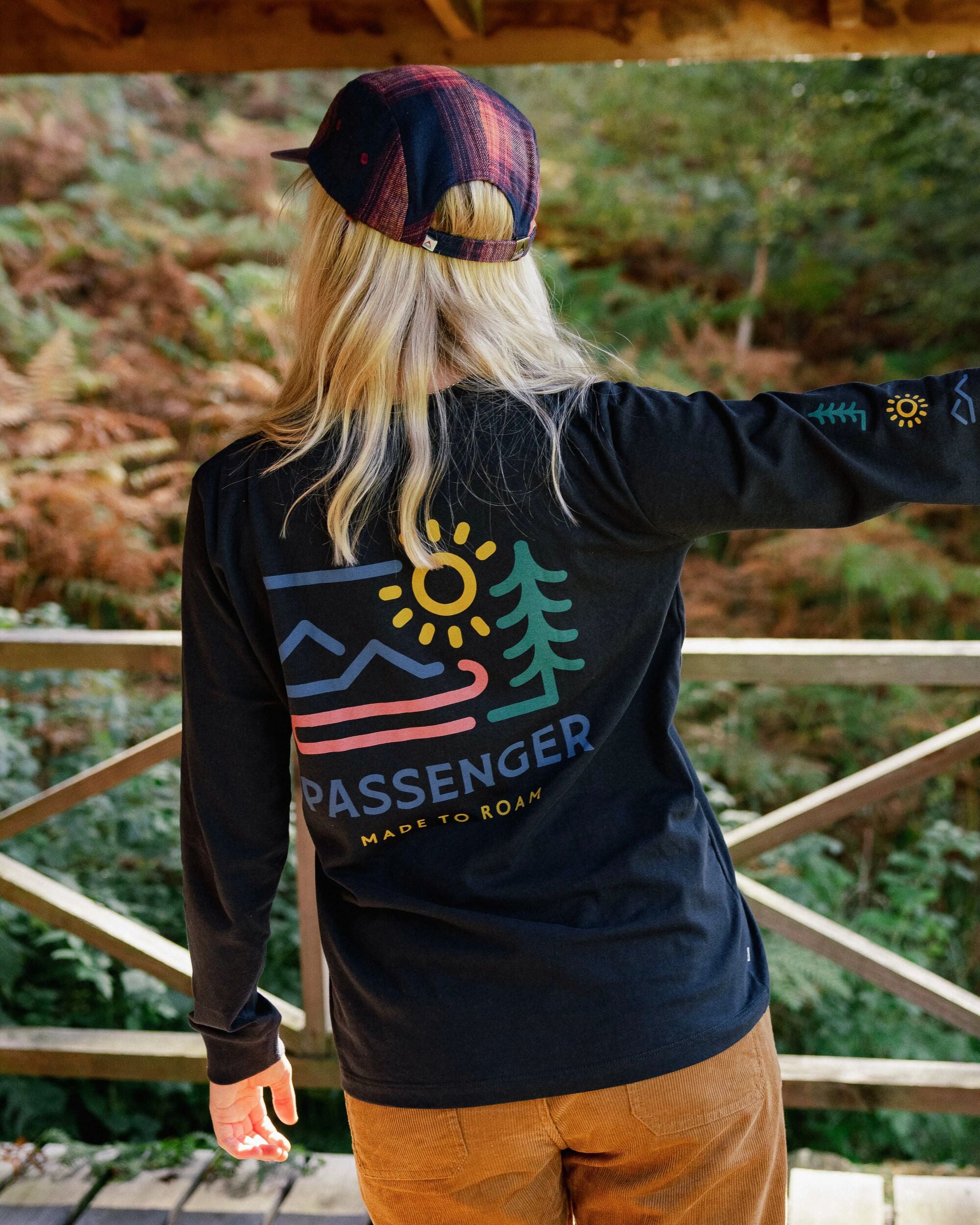 Phoenix Recycled LS T-Shirt - Black - Lifestyle