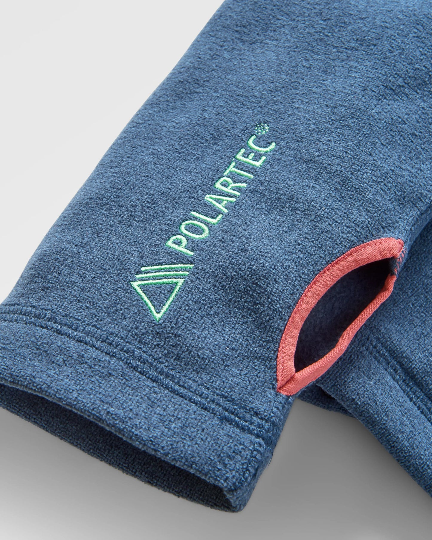 Pinegrove Recycled Polartec® Fleece Hoodie - Dark Denim Marl