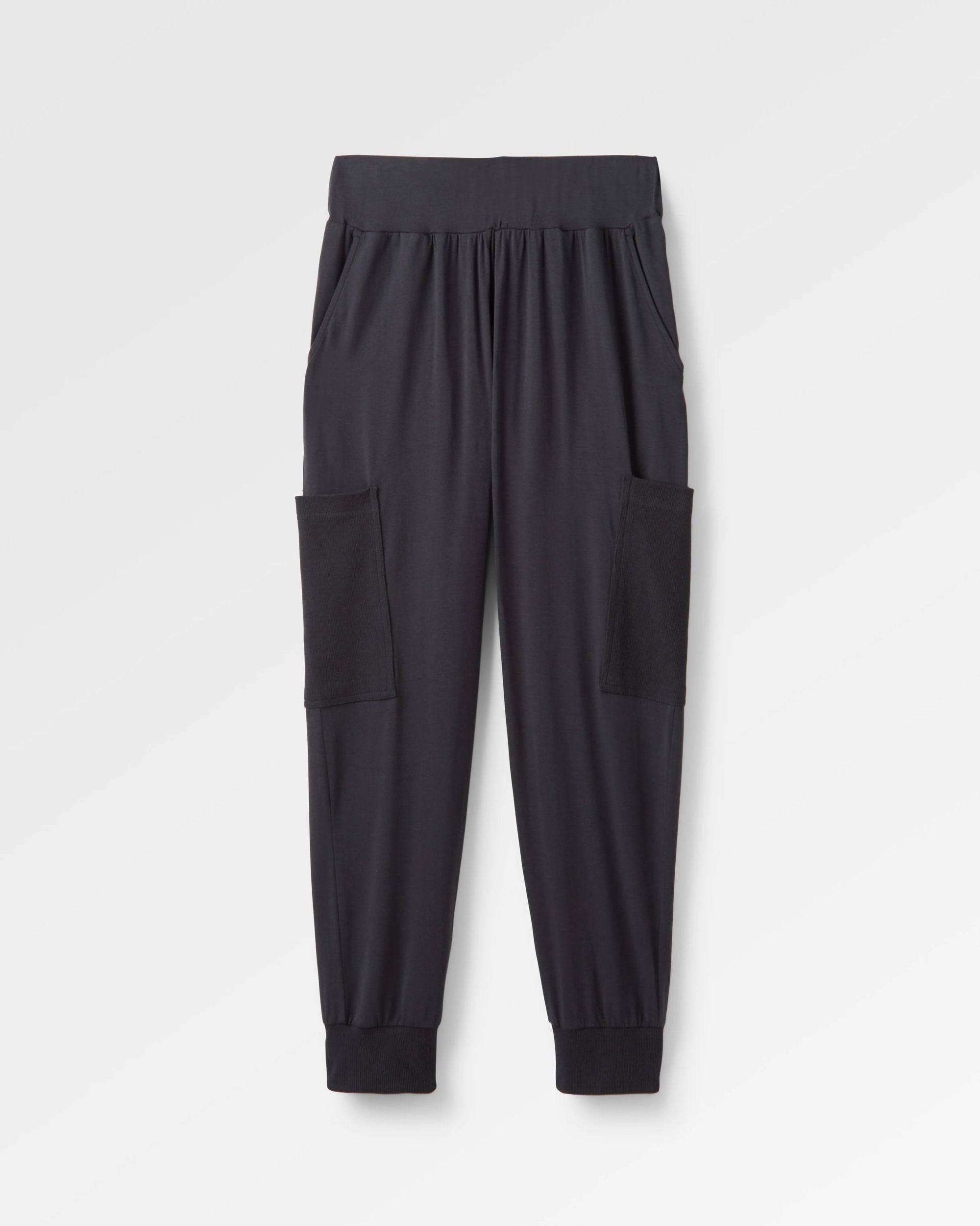 Day Dream Recycled Trouser - Black - Flatlay