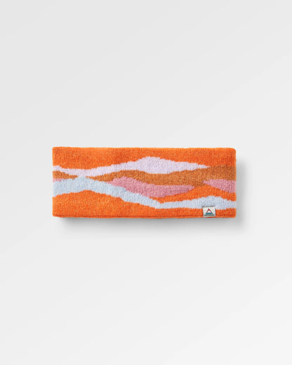 Scenic Headband - Scenic Sunrise Orange - Flatlay