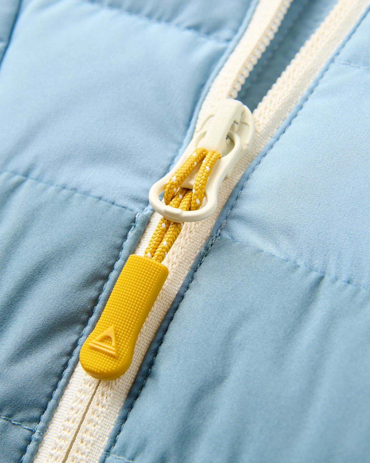 Northstar Down Vest - Stormy Blue/Faded Denim - Flatlay