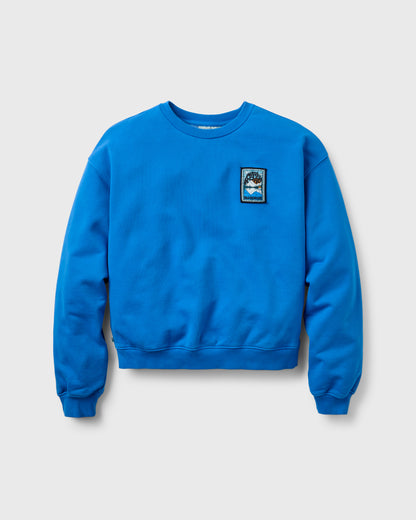 Downtime Heavyweight Sweatshirt - Marine Blue - Flatlay