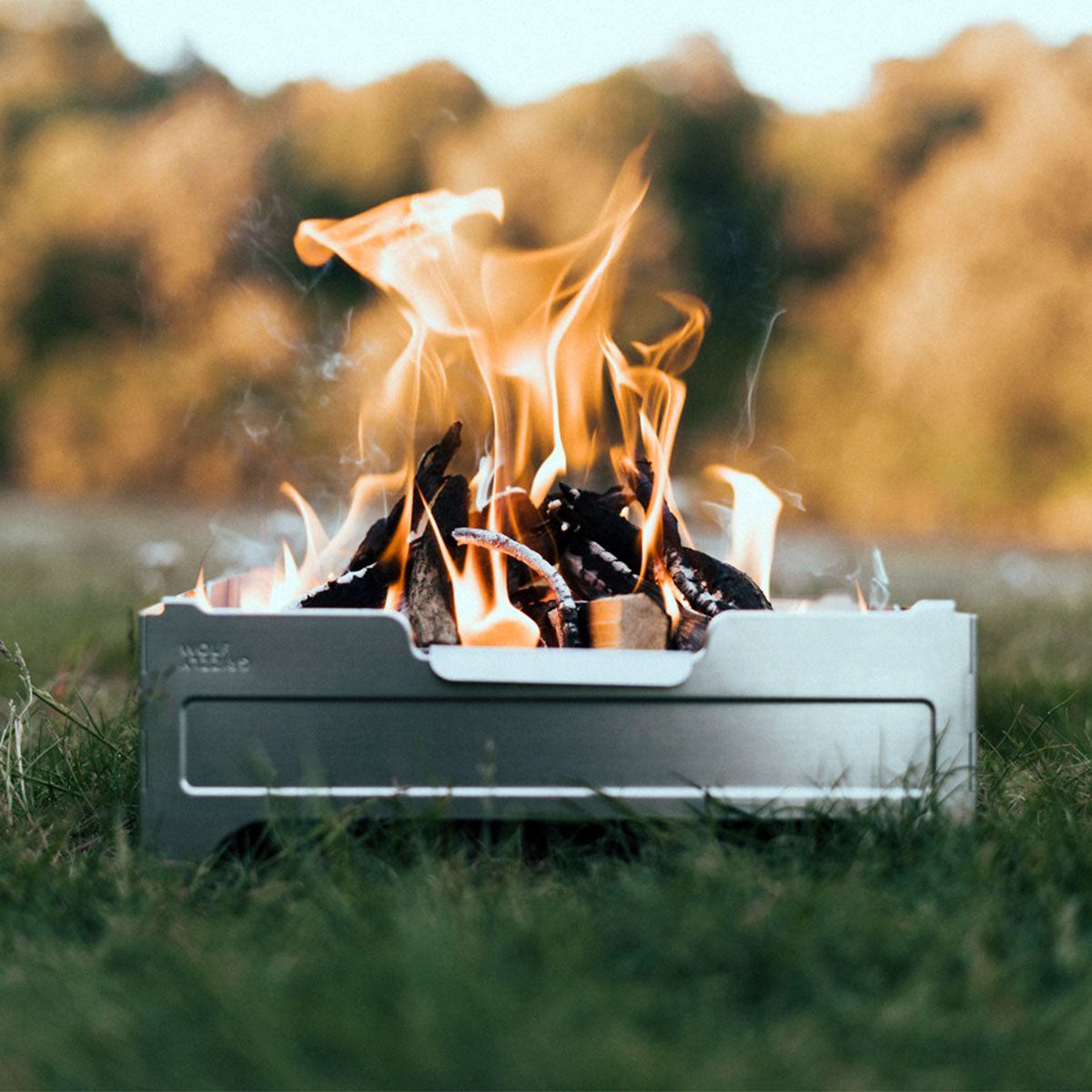 Wolf and Grizzly Fire Safe - Stainless Steel