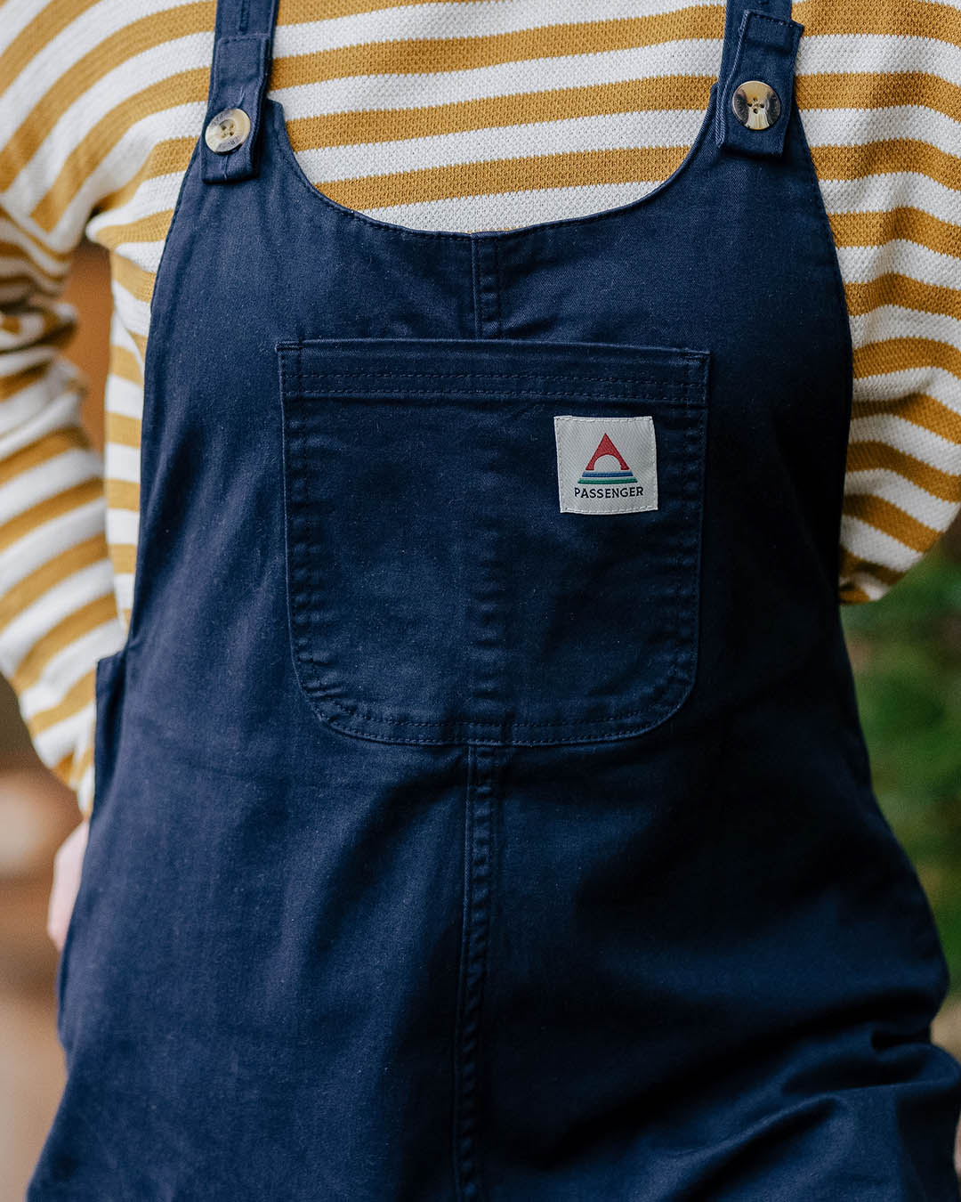 Verglass Dungarees - Deep Navy