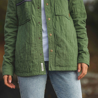 Quebec Overshirt - Vineyard Green