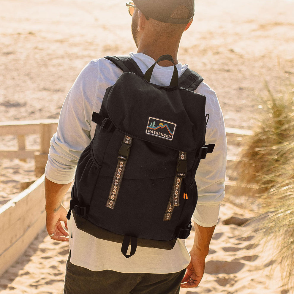 Boondocker Recycelter 26L Rucksack Schwarz – Passenger