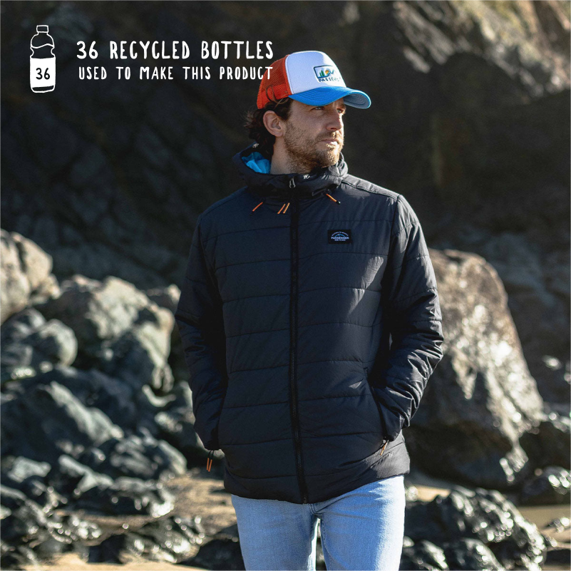 Patrol Recycled Insulated Jacket - Black