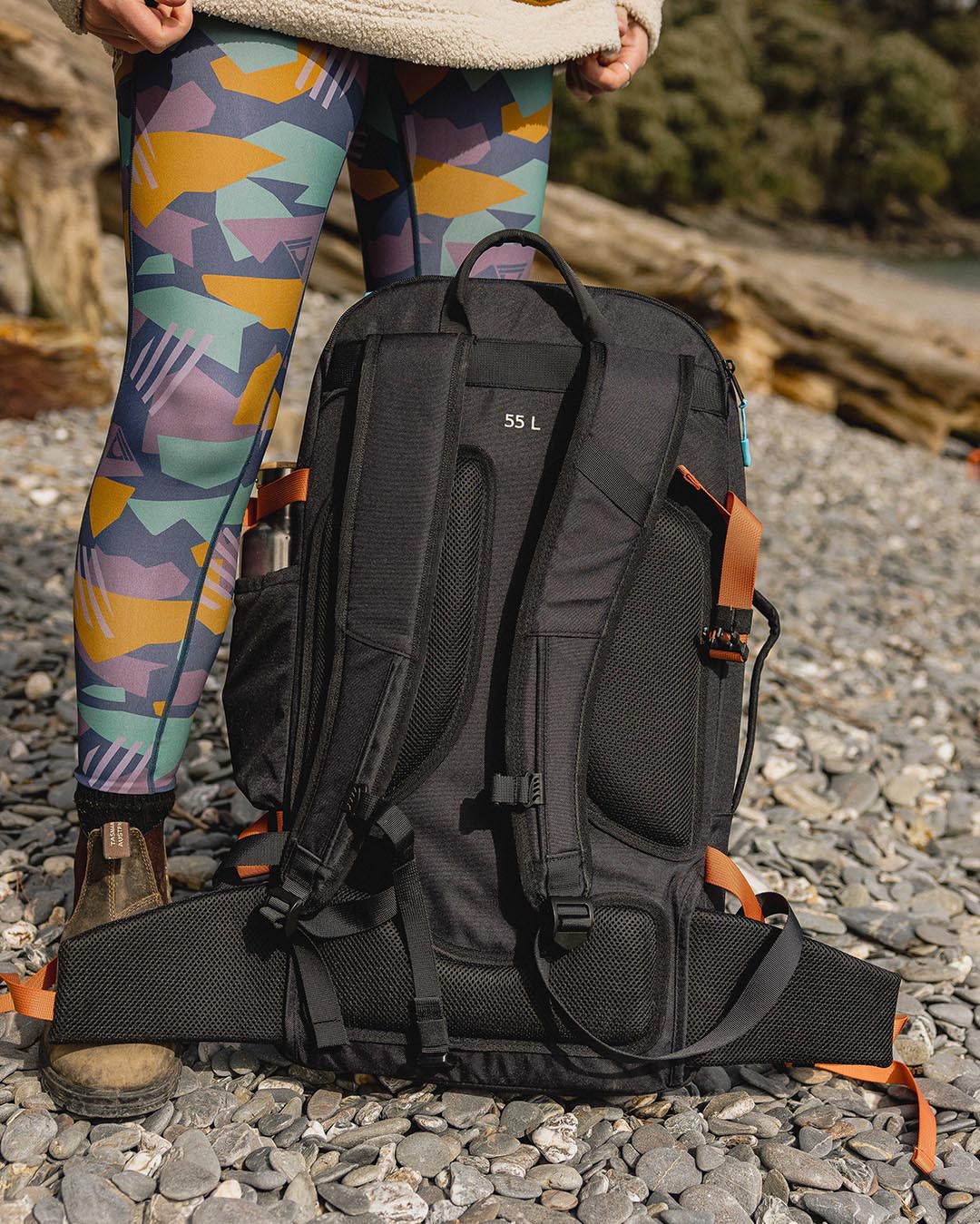 reiserucksack 55l Abenteurer 55L Rucksack Schwarz – Passenger